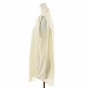 Theory 24SS Powder Crepe OS Sleevless SH J シャツ ブラウス ノースリーブ