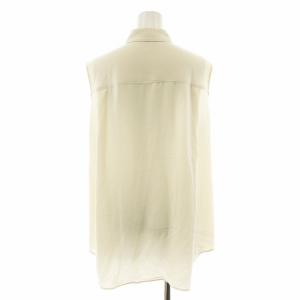 Theory 24SS Powder Crepe OS Sleevless SH J シャツ ブラウス ノースリーブ