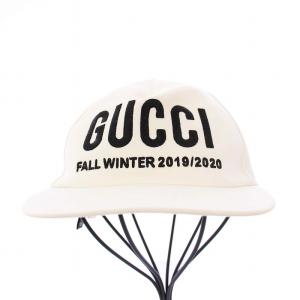 GUCCI Embroidered Baseball Cap エンブロイダリー ベースボールキャップ 野球帽 M 白