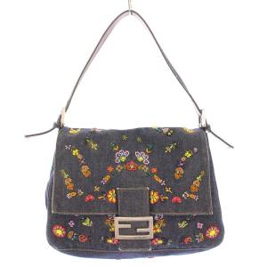 ⑤FENDI フェンディ バッグ ズッキーノ ズッカ マンマバケット ズッキーノ ズッカ マンマバケット ビニールコーティング