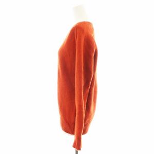 MARGARET HOWELL ニット セーター 長袖 ウール 2 オレンジ 578-7263017 /AN43 H