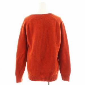 MARGARET HOWELL ニット セーター 長袖 ウール 2 オレンジ 578-7263017 /AN43 H