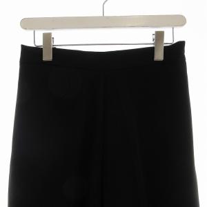 MUSE de Deuxieme Classe ワイドパンツ ストレート バックギャザー 38 黒 ブラック 17030500717010 /EE