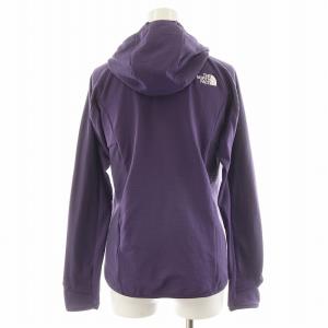 THE NORTH FACE サーマルバーサグリッドフーディ パーカー ジップアップ ロゴ S 紫 パープル NL72478 /AN10