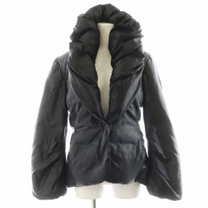 ダウンジャケット ショールカラー アウター M 黒 ブラック WMBLOTWS5E00007 /AN15