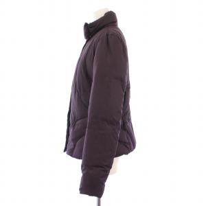 EMPORIO ARMANI ダウンジャケット アウター スタンドカラー ショート丈 ナイロン 38 紫 パープル /BB GY14