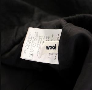 evam eva evameva エバムエバ wool sarrouel pants ウールサルエルパンツ ワイド イージー ウエストゴム クロップド丈