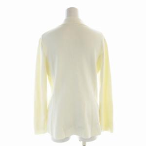 ANAYI テーラードジャケット ニット ダブル 38 白 ホワイト 1018181627001380 /EE