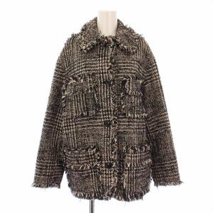 MIX TWEED BLOUSON 1 ベージュ