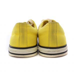 BALENCIAGA スニーカー シューズ ダメージ ペイント加工 キャンバス 27cm 黄 /BM