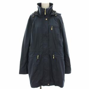 マウンテンパーカー ジャケット ナイロン ジップアップ ロング L 紺 ネイビー 581732 /HN