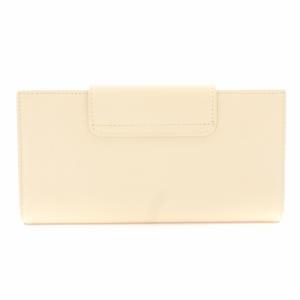 Salvatore Ferragamo ガンチーニ 長財布 二つ折り ウォレット レザー 小銭入れあり ベージュ IR-224209 /KU H