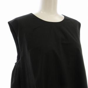 BALLSEY ワンピース ロング ノースリーブ 36 黒 ブラック 11-06-92-06342 /EE