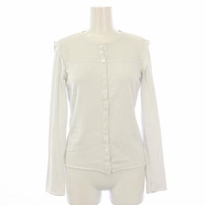 BOUTIQUE カーディガン フリル 38 ホワイト 39904