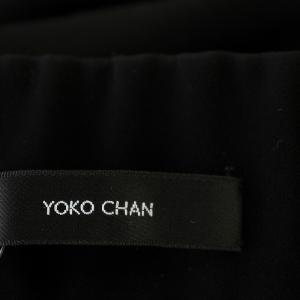 YOKO CHAN YOKOCHAN イージー テーパードパンツ YCP-621-096 38 黒 ブラック /G