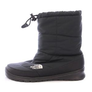 NUPTSE BOOTIE WP ヌプシブーティWP スノーブーツ ショート ロゴ プリント US7 24cm