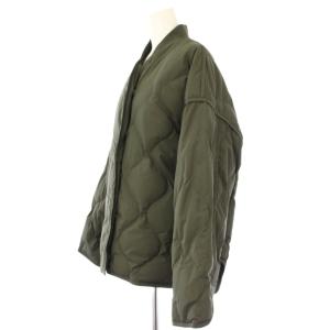 COS オーバーサイズキルトライナージャケット ダウン アウター S カーキ 906275 /TK