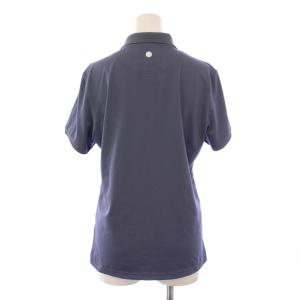 BRIEFING GOLF WS SIDE LOGO LINE POLO ポロシャツ 半袖 ロゴ M グレー BRG231W05