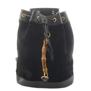 バンブー リュックサック ブラック