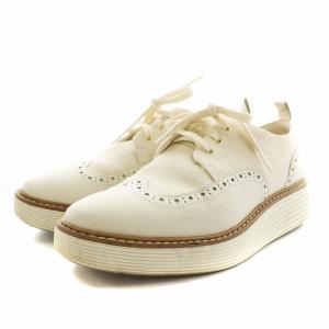 オリジナルグランド プラットフォーム ウィングチップ オックスフォード スニーカー シューズ レザー 7.5