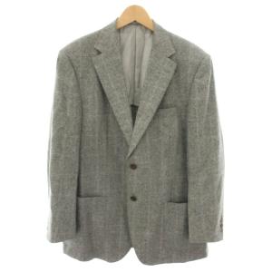 テーラードジャケット シングル 絹 シルク 98AB6 グレー A9125234 /YT H