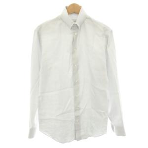 シャツ ボタンダウン 長袖 ヘリンボーン柄 38 水色 ライトブルー ESCW3T /YT H