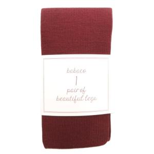 babaco TABI TIGHTS RIB TIGHTS タイツ 3点セット まとめ ブラック バーガンディ モカ
