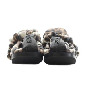 GANNI SOFT SQUARE TOE SCRUNCHIE BALLERINA バレエシューズ スクエアトゥ レオパード