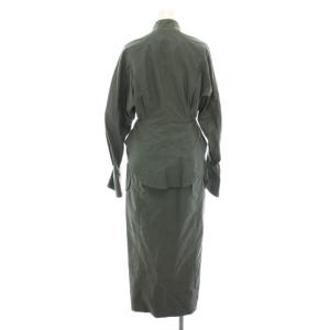 Mame Kurogouchi Brushed Cotton Peplum Dress ワンピース