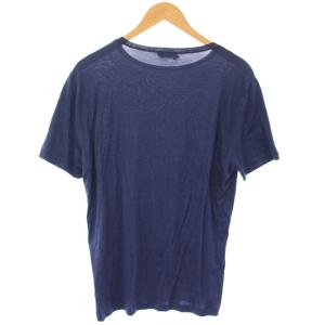 TOM FORD Tシャツ カットソー コットン 半袖 ネイビー /TK H