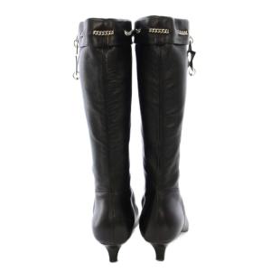 Dior ロングブーツ スターチャーム 35.5 ブラック