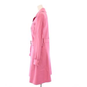 GUCCI トレンチコート GGベルト 38 ピンク 584123