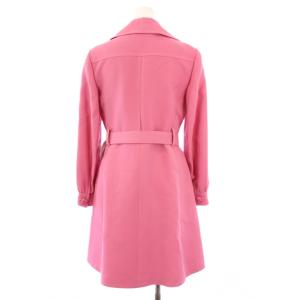GUCCI トレンチコート GGベルト 38 ピンク 584123
