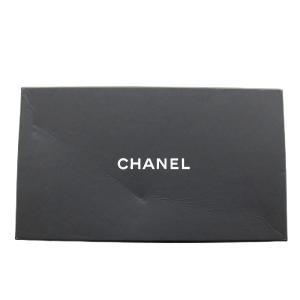 CHANEL 長財布 ココマーク ストライプ デニム地 ラウンドファスナー ネイビー 紺 20番台 /G OH