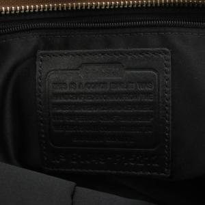 COACH ハンドバッグ トートバッグ ショルダーバッグ 馬車柄 キャンバス レザー ベージュ 黒 ブラック F15212