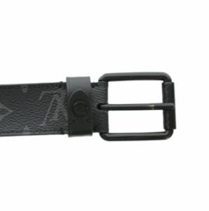 LOUIS VUITTON モノグラム エクリプス サンチュール ヴォヤジャー 35MM ベルト M0043