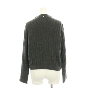 FOXEY カーディガン カシミヤ 40 グレー