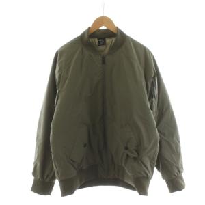 MA-1 ジャケット ブルゾン ロゴ 2XL カーキ OAK F0A406941 /AN26 MA