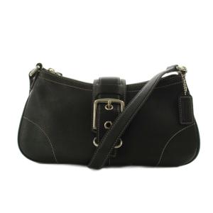 ショルダーバッグ レザー フラップ 黒 ブラック 7540 /AN5 MA