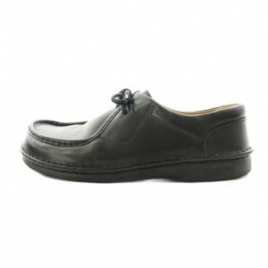 BIRKENSTOCK モカシン シューズ レザー 26.0cm 黒 ブラック /AN15 MA