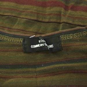 Tao AD2003 Tシャツ カットソー 長袖 ボーダー柄 カーキ TM-T097 /KU MA
