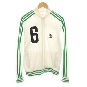 ベッケンバウアー BECKENBAUER トラックジャケット ジャージ 3ストライプ M 白 ホワイト