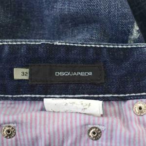 DSQUARED2 デニム パンツ XL ダメージ加工 青 ブルー /LP MA