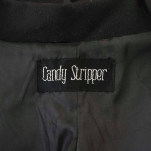 Candy Stripper テーラードジャケット 上着  2 黒 ブラック チャイナボタン /LP MA