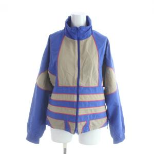 adidas ナイロンジャケット パンツ セットアップ ジャケット XOT パンツ M 青 ブルー /AP MA