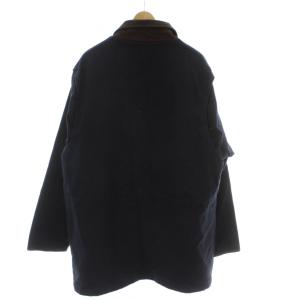 Timberland ハンティングジャケット 上着 XS 紺 ネイビー コーデュロイ襟 長袖 フラップポケット /GG MA