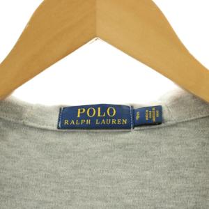 POLO RALPH LAUREN パーカージップアップ ロゴ 刺繍 S グレー 710708846001 /AN75 MA