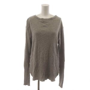25SS RIB LONGSLEEVE T-SHIRT リブロングスリーブTシャツ カットソー グレー