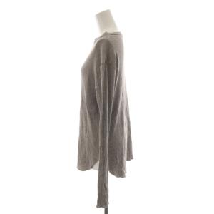 L'Appartement 25SS RIB LONGSLEEVE T-SHIRT リブロングスリーブTシャツ カットソー グレー
