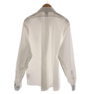Brooks Brothers ワイシャツ カジュアルシャツ XL 白 ホワイト 長袖 無地 ボタンダウン /RR MA